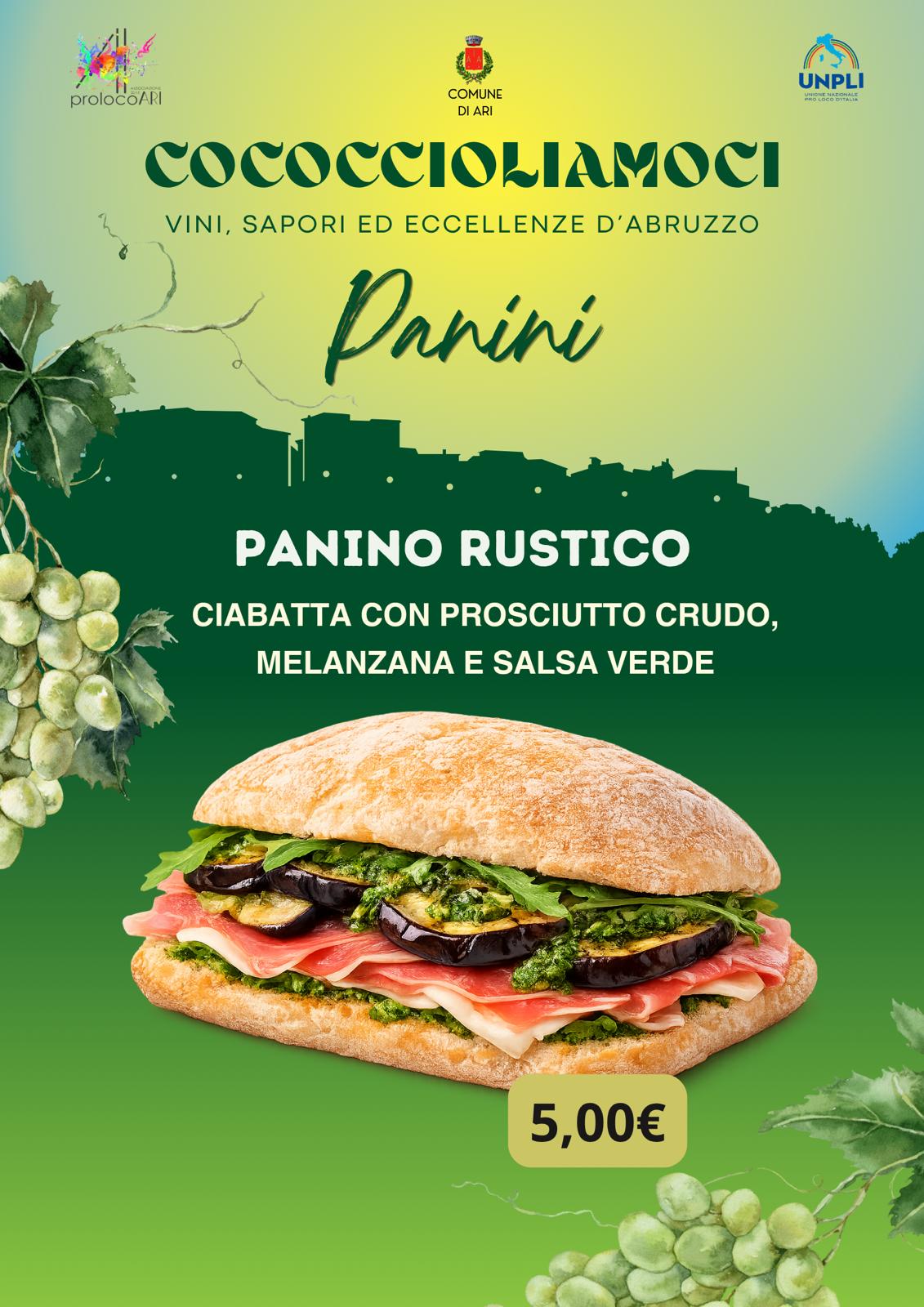 Menù Panini - Cococcioliamoci